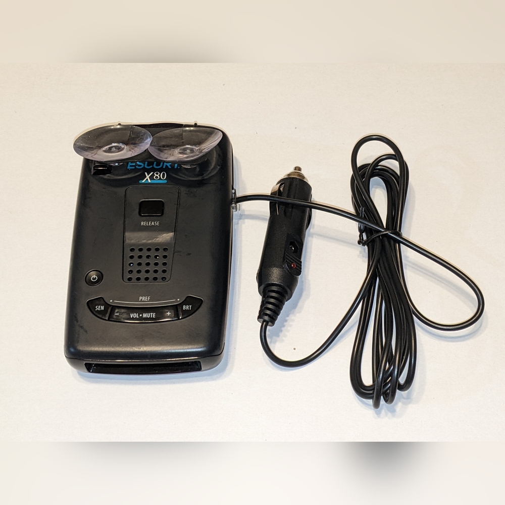 Escort X80 Passport Long Range Laser Radar Detector w/ Mount Tested